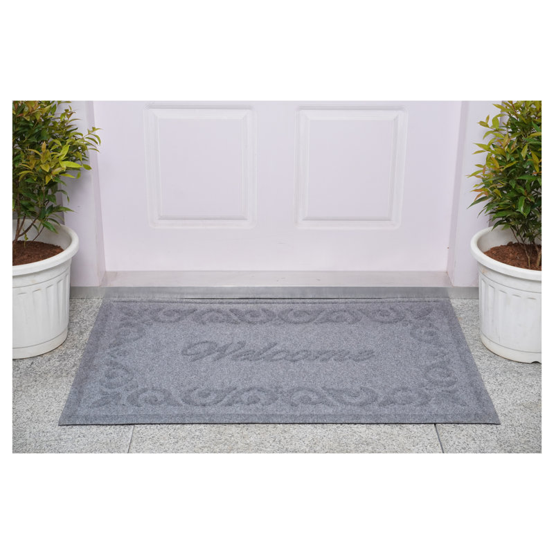 Tapis de porte antidérapant, Rectangle 18 po x 30 po