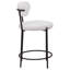 Fauteuil rembourré de couleur crème Mitsuda-1720402361-1720402343