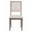 6-Piece Retro Dining Set, 1 Rectangular Table with 4 Upholstered Chairs and 1 Bench-38313018