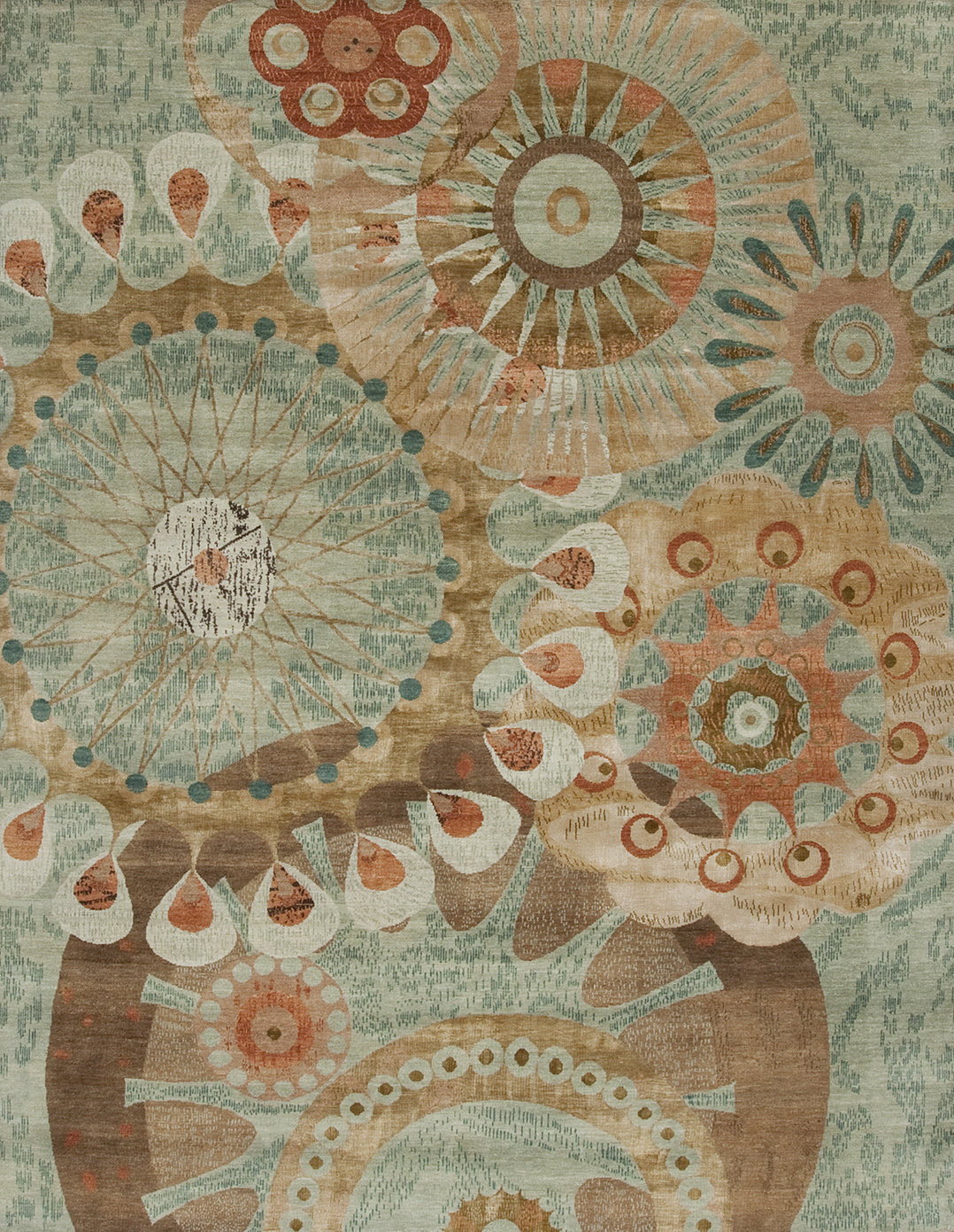 Samad Rugs One-of-a-Kind Rex Ray Hand-Knotted 2010s Rectangle 7'11