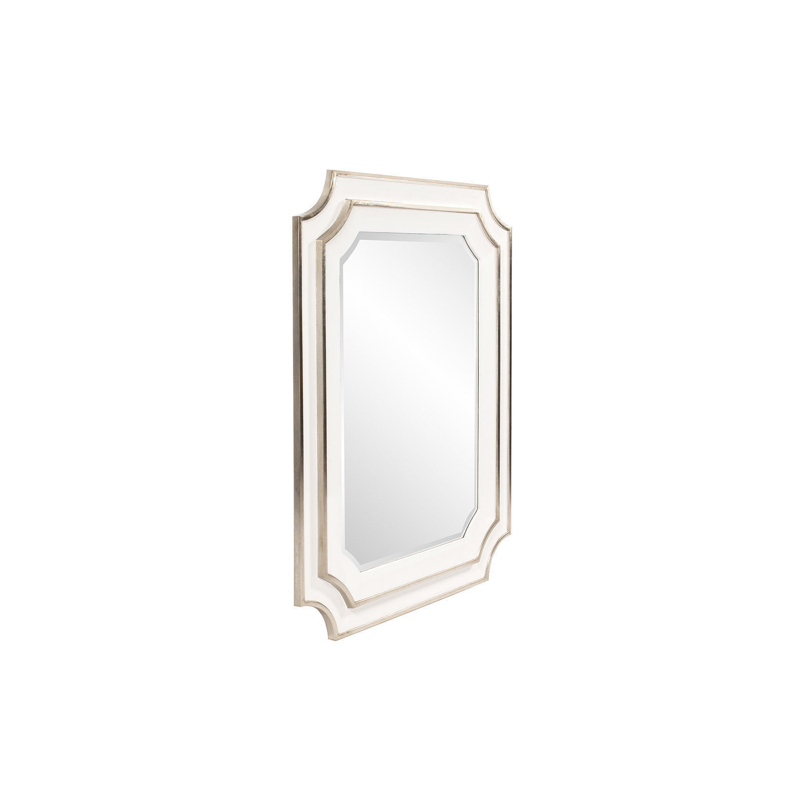 Pizano Accent Mirror, White