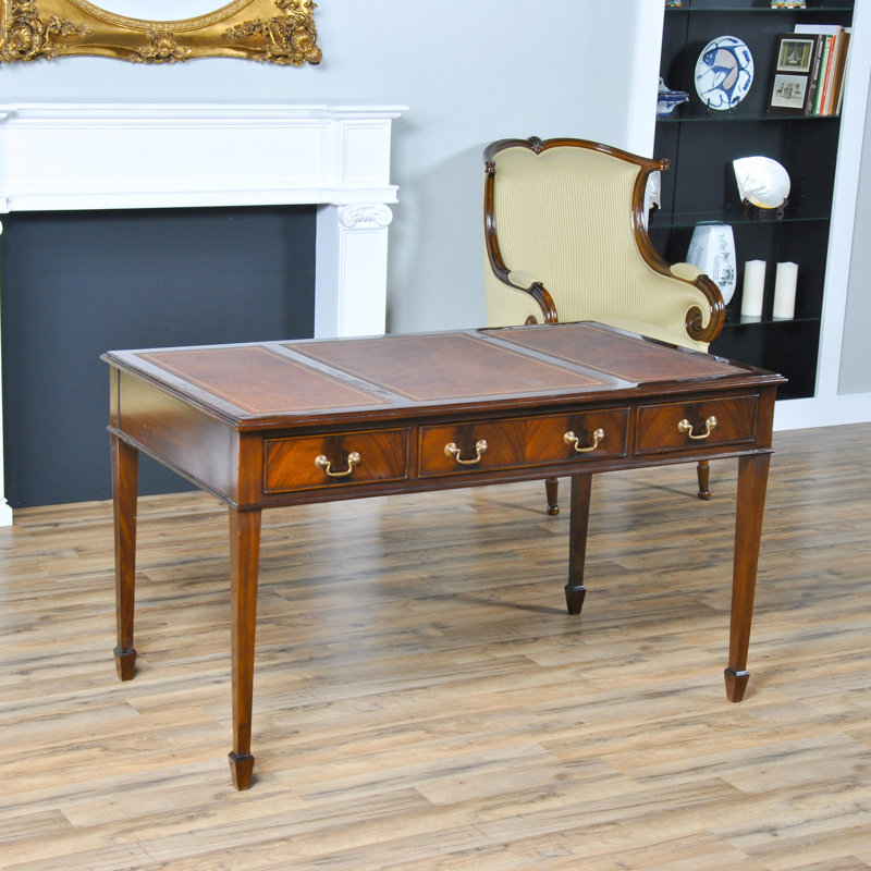 Bureau en bois massif Kleio