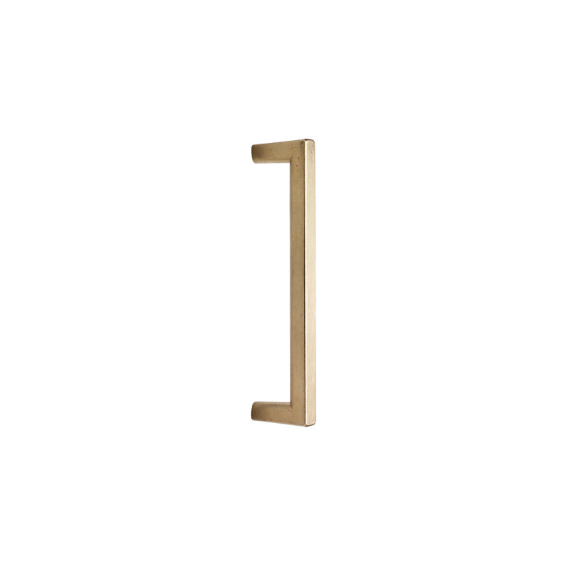 Rail Bronze Shutter / Door Accessory, 17.13" H x 1" W x 3.06" D, Silicon Bronze Light