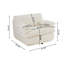 Chaise de canapé moderne et minimaliste avec pivot-118543326