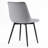 Emsley Faux Leather Upholstered Dining Chair Armless Side Chair with Metal Legs-2018551413