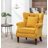 Durgan 29" Wide Velvet Tufted Wingback Chair-1520662239
