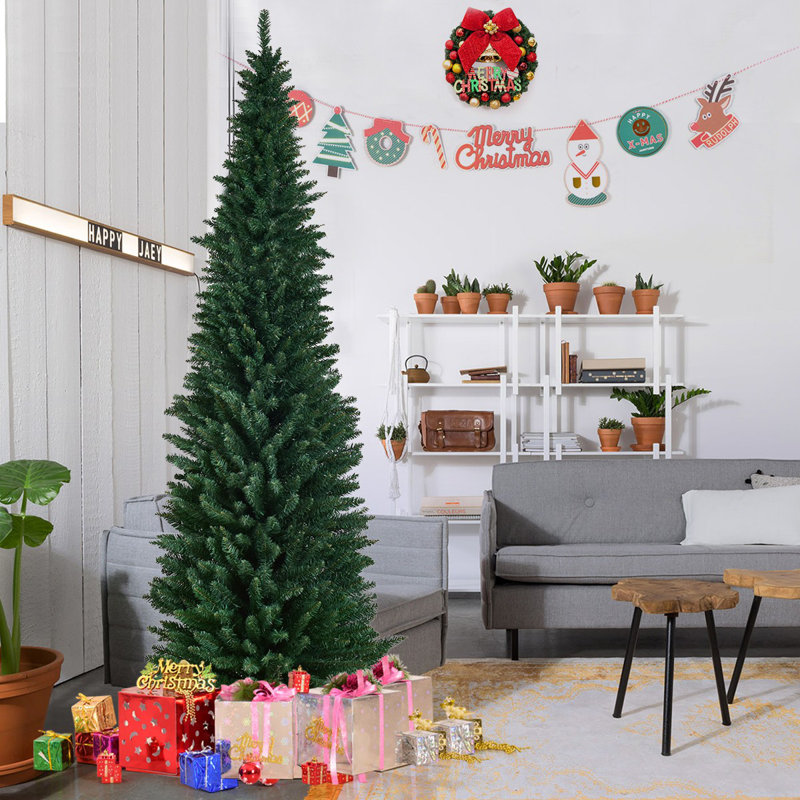 240cm H Artificial Pine Christmas Tree