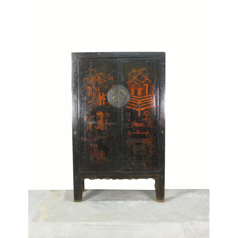 2 - Door Solid Wood Armoire