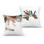 Housse de coussin décorative en plumes de 2 pièces avec housse de coussin décorative de style bohémien 17 x 17 po
