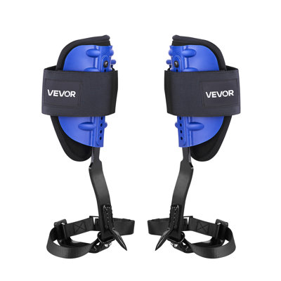 Tree Climbing Spikes Set, Height-Adjustable Tree Climbing Gear with Straps & Waist Harness, 350 lbs Load Capacity, Heavy Duty Steel Climb Spurs Arborist Equipment for Fruit Picking Hunting