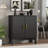 Adjustable Shelf Large-Capacity Multi-Function Storage Cabinet with Anti-Tip Design-122810574