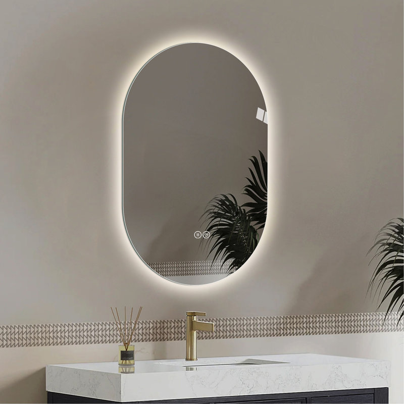 Miroir de salle de bain Smart Smart, 47,24 po x 29,53 po