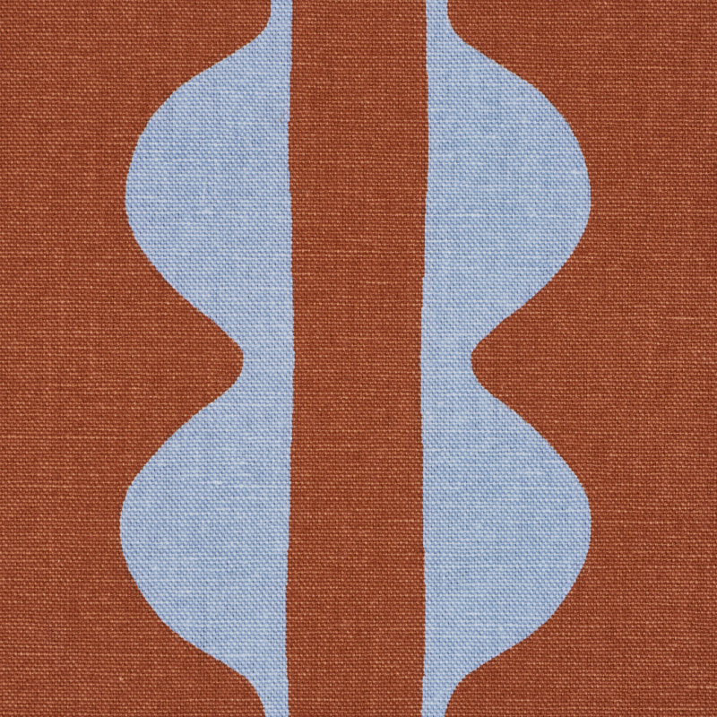 Schumacher X Hadiya Williams Drift Fabric, Currant