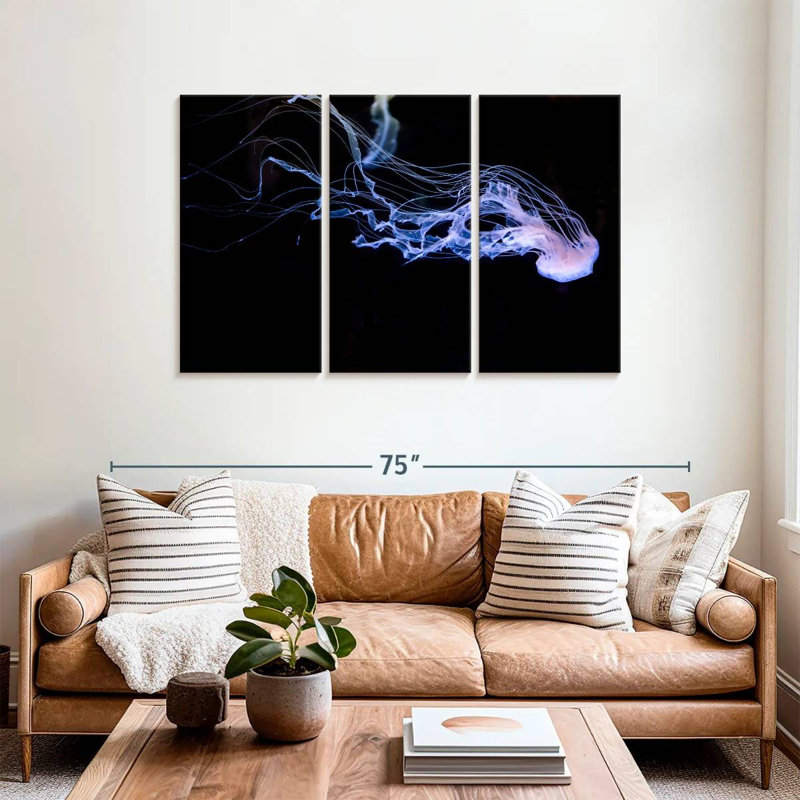 Atlantic Sea Nettle, 36" H x 57" W