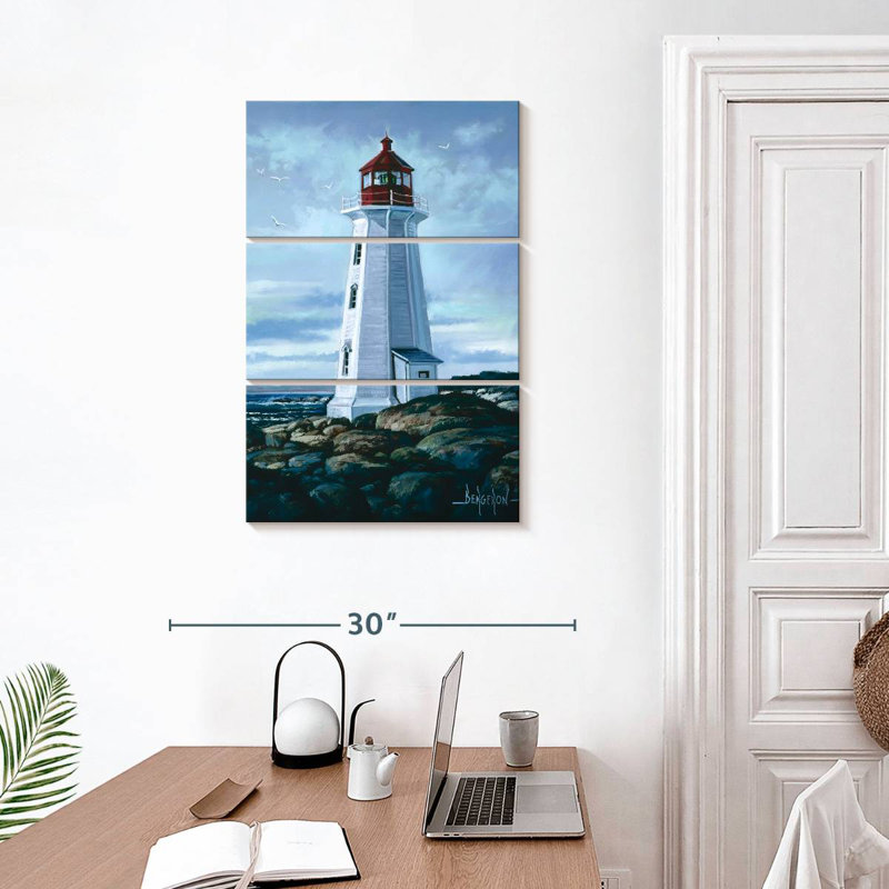 Phare de Peggy's Cove, H 32 po x l 20 po