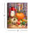 Harvest Lantern 8x6 Lighted Tabletop Canvas