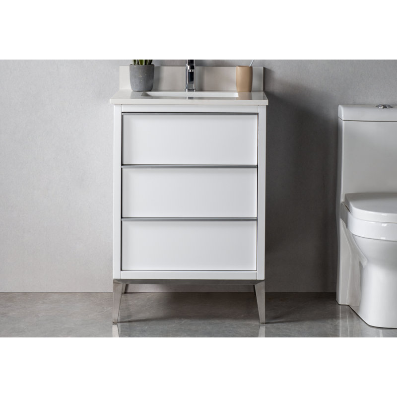 Ensemble de meuble-lavabo simple 24 po Ely
