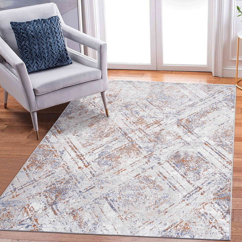 Collection Geometric Area Rug, Rectangle 7'9" x 10'
