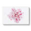Striking White & Pink Carnation - Wrapped Canvas-56639096