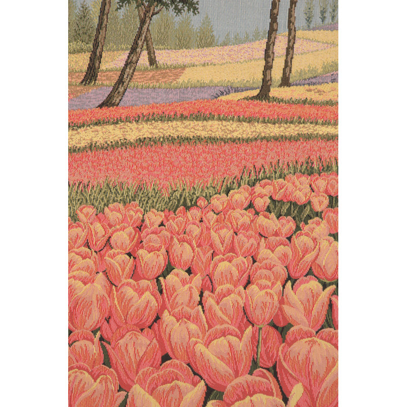 Birkenhead Loom Woven Cotton Blend Wall Hanging, 25" H x 35" W
