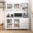 63" W Large Kitchen Hutch Cabinet-1146649223
