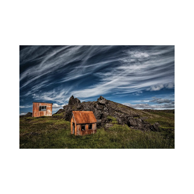 Small Huts 1 Piece Wrapped Canvas Wall Art, 45.72cm H x 66.04cm W x 1.905cm D