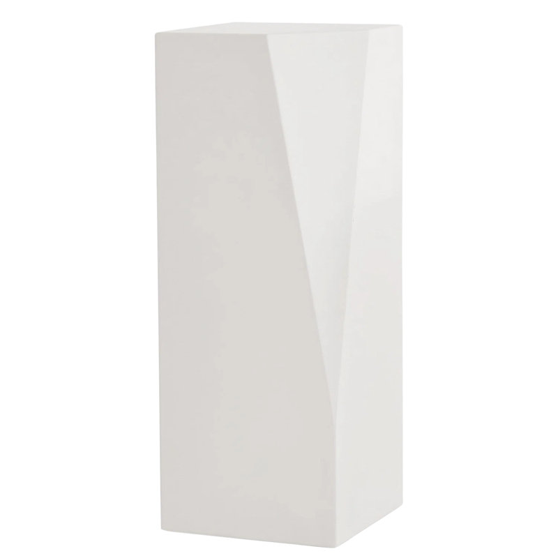 Facet Pedestal, 42.25" H x 16" W x 16" D
