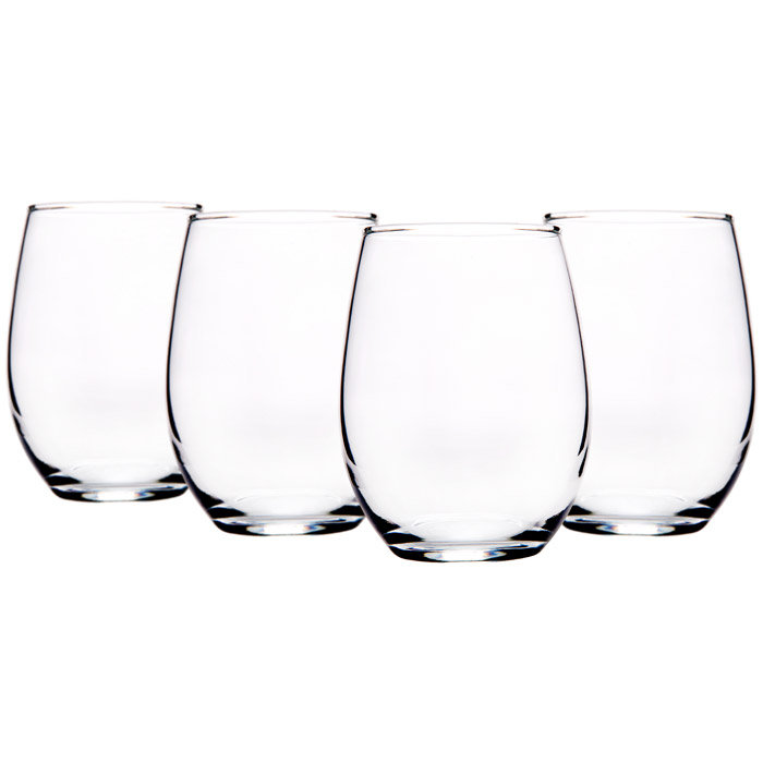 15 oz Verre à vin sans pied