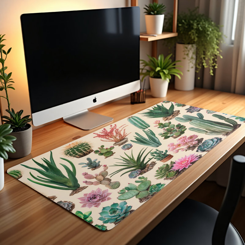 Polyester Desk Pad, 31.5x15.5