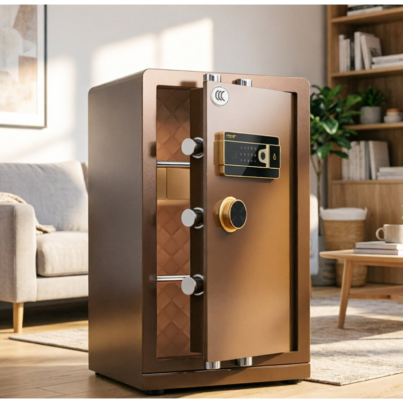 Grande armoire 17,2 po avec empreintes digitales