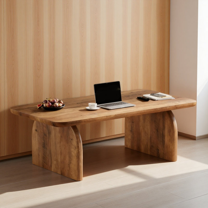 Table à thé de style moderne, table basse spacieuse, table d'ordinateur