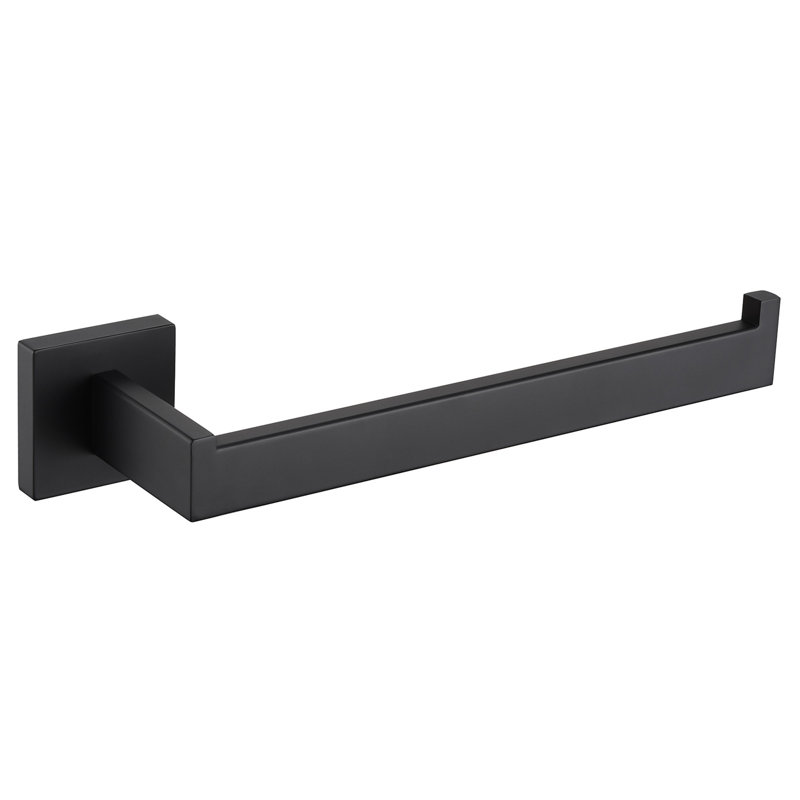 Hand Towel Holder, Matte Black