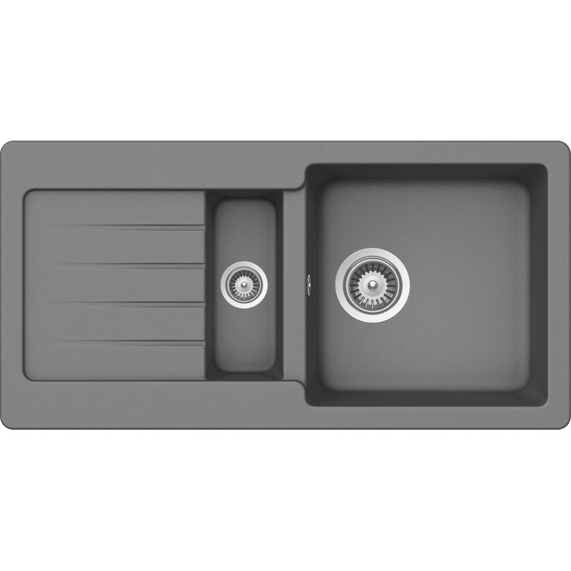Schock 1.5 Bowl Inset Kitchen Sink, Croma