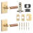Levanto Privacy Rosette, Walnut Grip-74855299