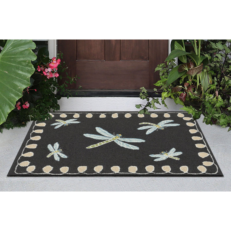 Calderon Water Resistant Kitchen Mat, Rectangle 1'8" x 2'6"