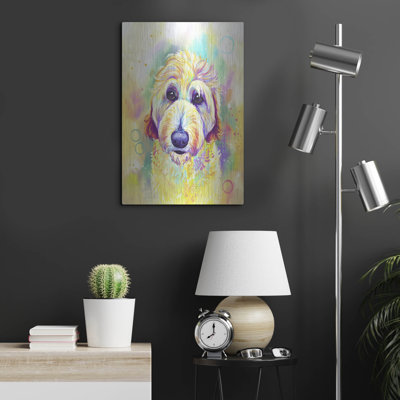 "Pop Art Goldendoodle 2" par Furbaby Affiliates