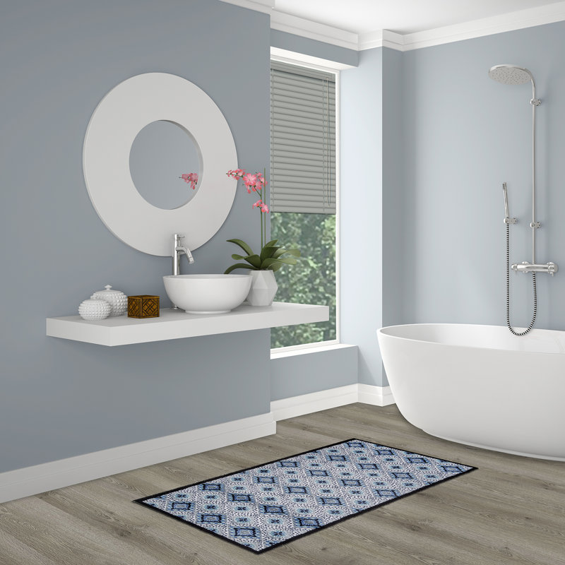 Aretzy Non-Slip Bath Rug, 50cm W x 120cm L