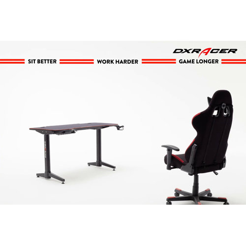 MCA Furniture Höhenverstellbarer Stehschreibtisch DX Racer