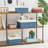 Wicker Basket, Set Of 3 Hand-Woven Storage Baskets For Organizing, Rectangle Wicker Storage Basket Bins With Handles, Small Toilet Paper Storage Baskets For Shelves & Decor-24423967