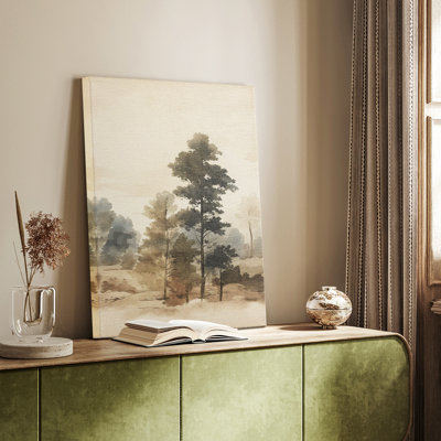 Impression sur toile encadrée
