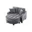 Chaise longue rembourrée avec deux coussins décoratifs et un espace de rangement-2022670154