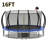 Creationstry Round Backyard Trampoline-98167752