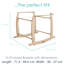 Deluxe Rocking Moses Basket Stand-1617450344