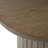 Iris Round Fluted Pedestal End Table -87054858