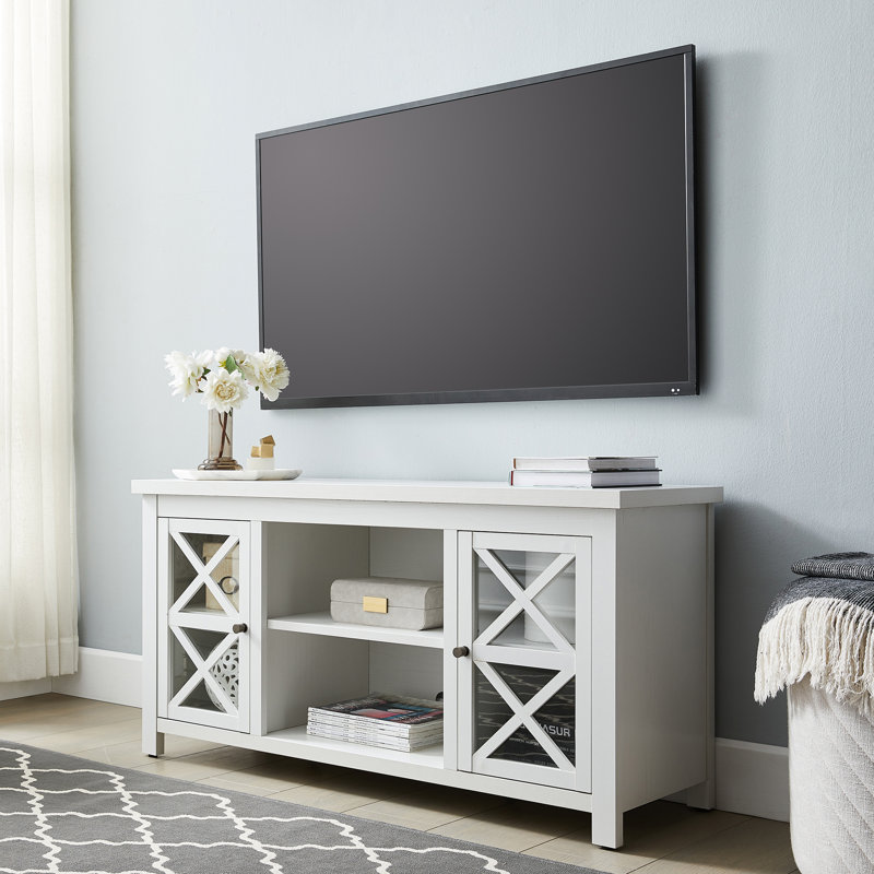 TV Stand for TVs up to 55", White