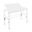 Bureau de dessin de table rectangulaire réglable au sol inclinable
