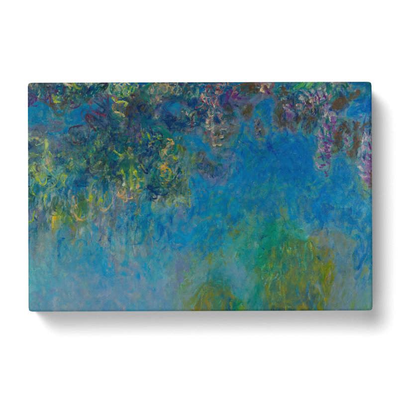 Water Lilies Lily Pond Vol.15 by Claude Monet - Wrapped Canvas Painting, 50cm H x 76cm W x 3cm D