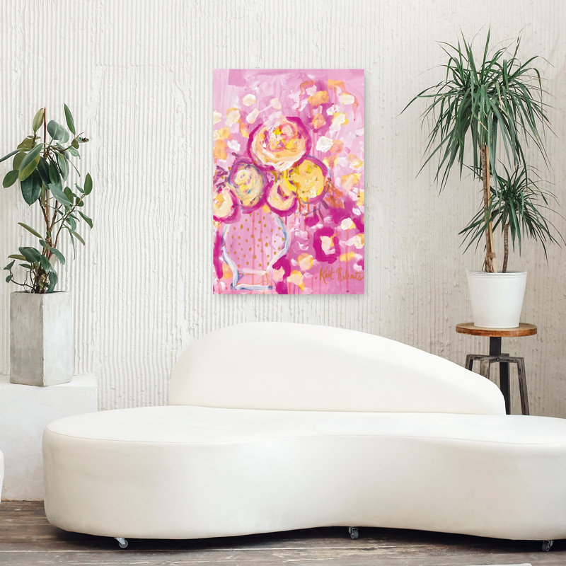 Ballerina 1 Piece Wrapped Canvas Wall Art, 60.96cm H x 40.64cm W