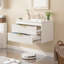 Ensemble de meuble-lavabo mural simple 30 po avec lavabo en céramique Bathilde-107085705