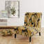 Fauteuil de chambre Royal Gilded Ikat Reverie Celebrate I - Velours